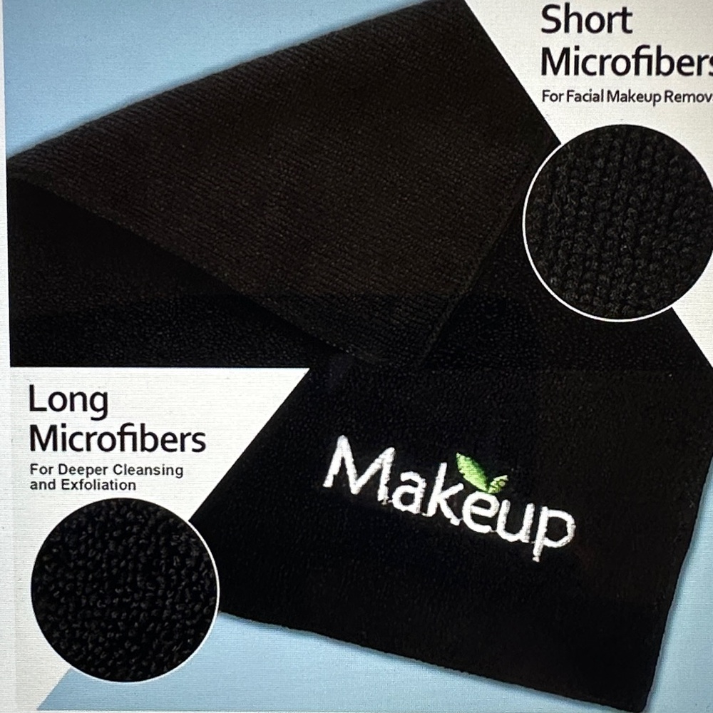 ❣️5|$25❣️last set Black Skincare Towels. You get 2 - Picture 5 of 6